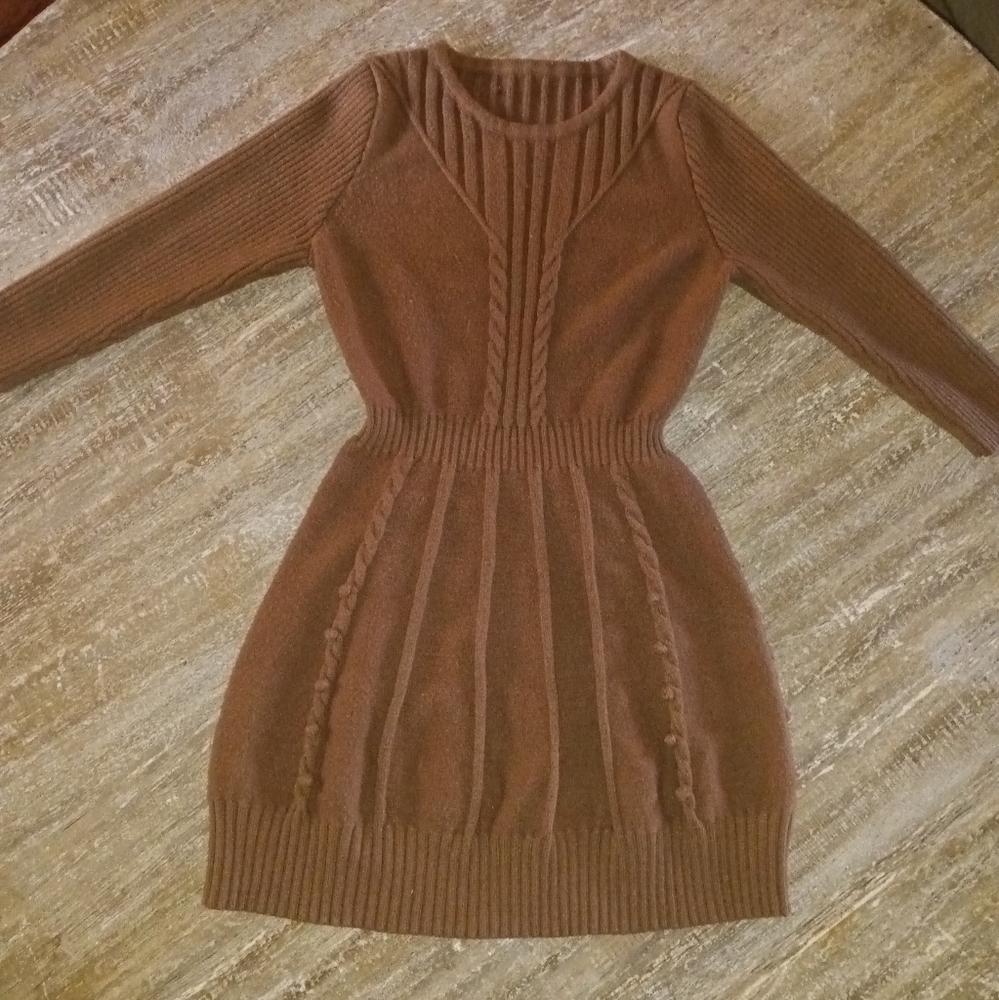 Cable knit Sweater dress
